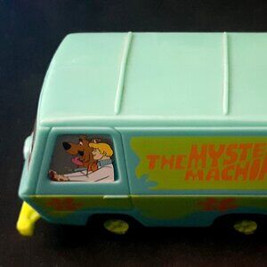 Vintage! Scooby Doo The Mystery Machine Van 2001 Hanna-Barbera Friction 3.5" Toy